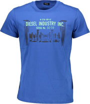 Diesel T-shirt Blauw XL Heren