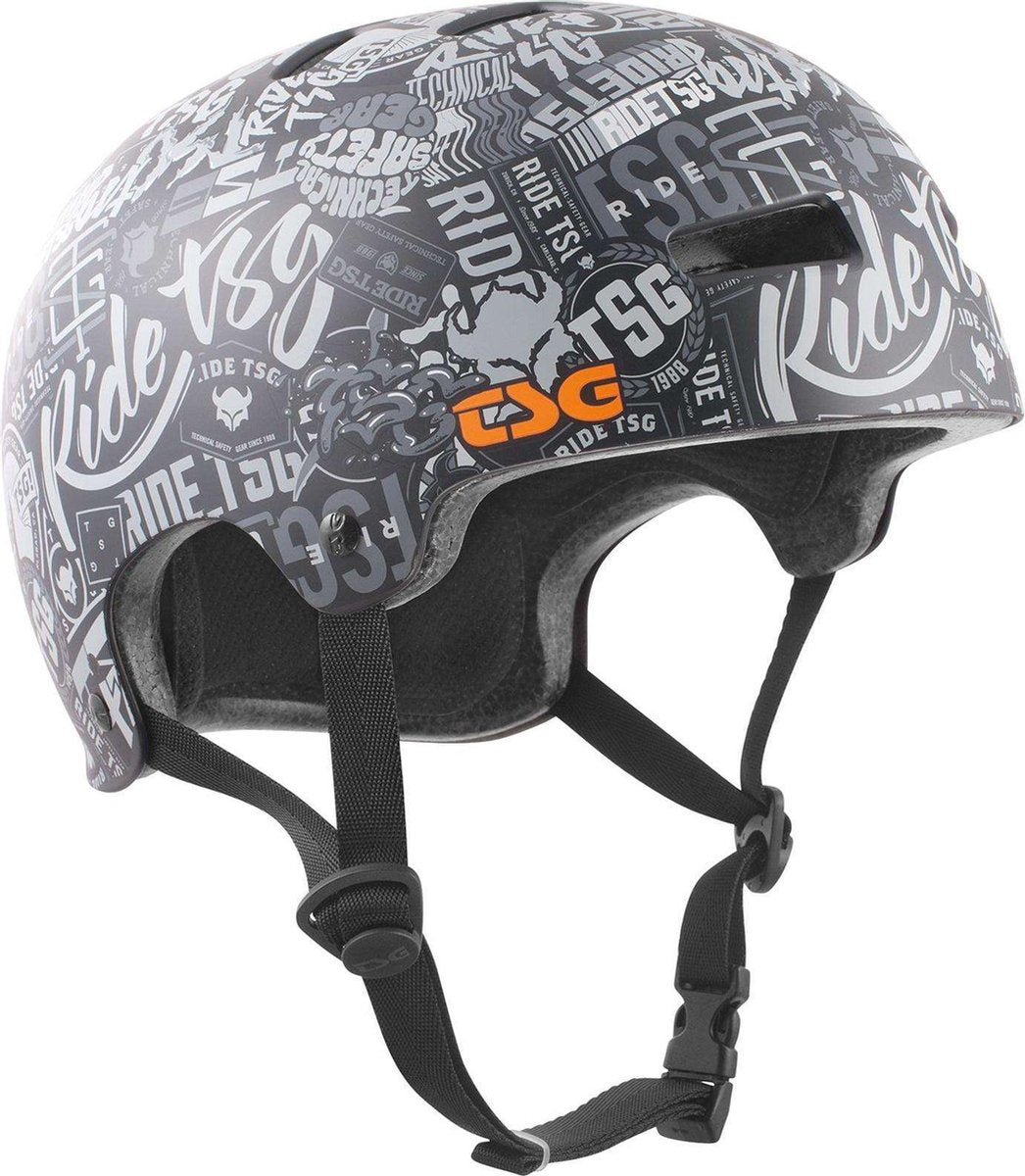 TSG Evolution Skatehelm Stickerbomb | 57-59cm