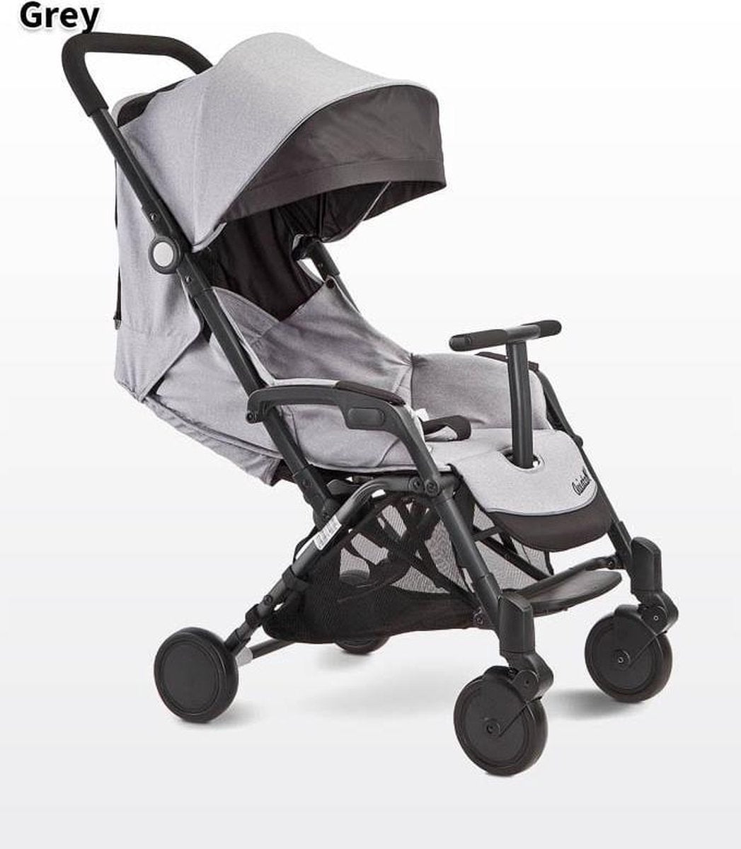 Buggy Caretero Aviator grijs de ideale wandelwagen.