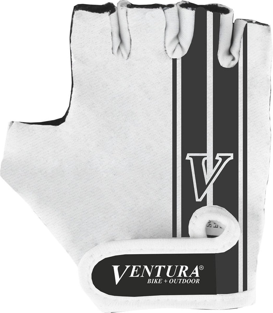 Ventura - Fietshandschoenen - Unisex - Wit - Maat l