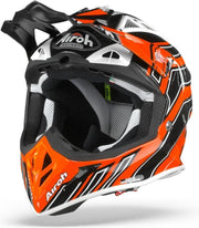 Airoh Aviator Ace Art Orange Gloss Motocross Crosshelm - Motorhelm - Maat S