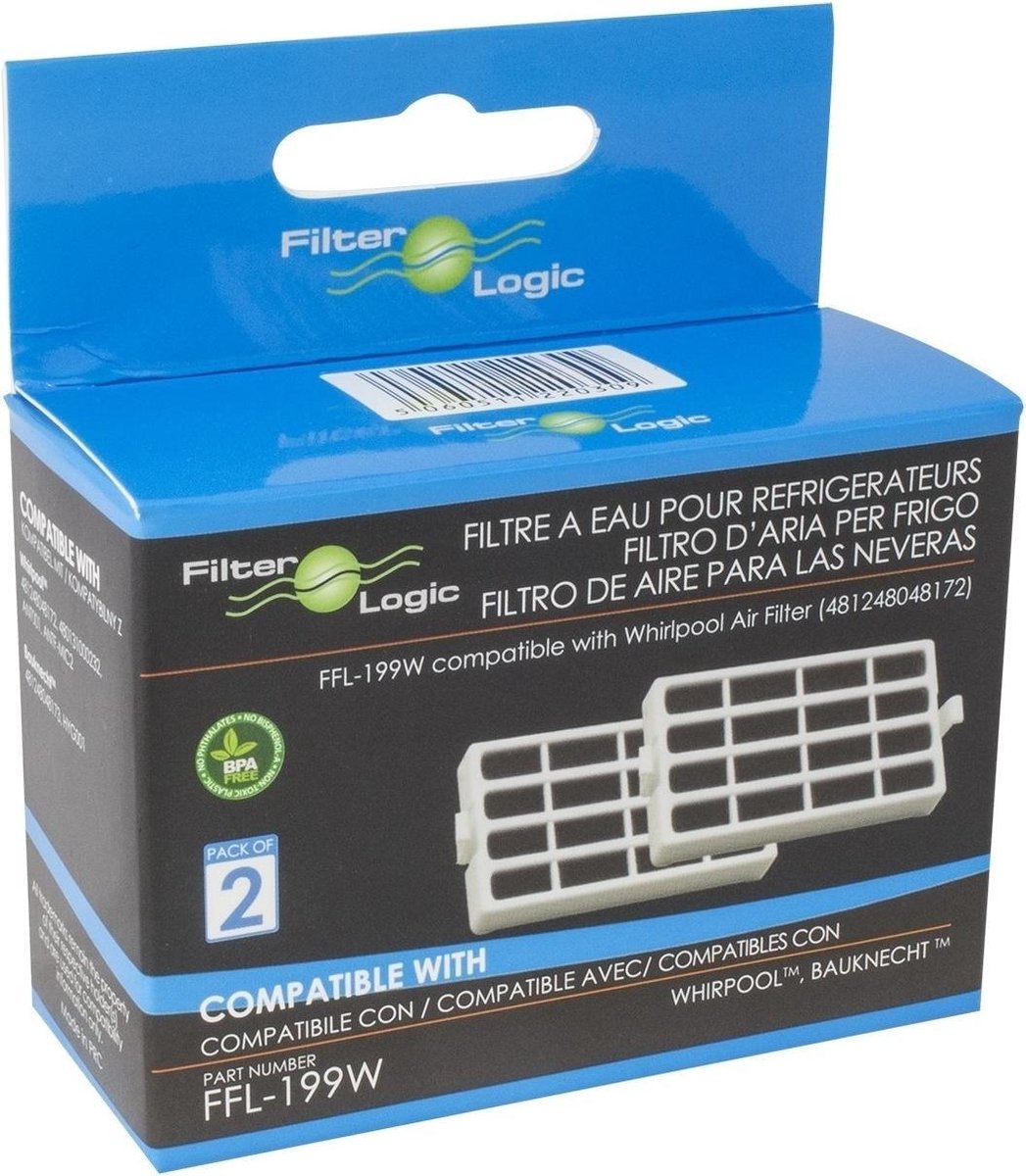 Filter Logic Microban Air Filter FFL-199W voor o.a. ANT001