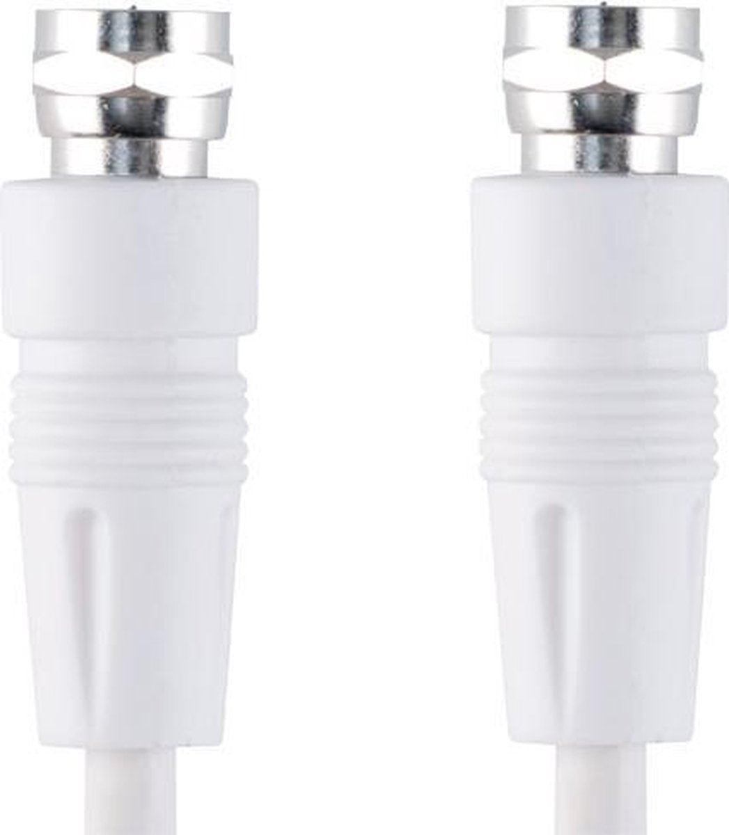 Bandridge VVL9105 coax-kabel 5 m F Wit