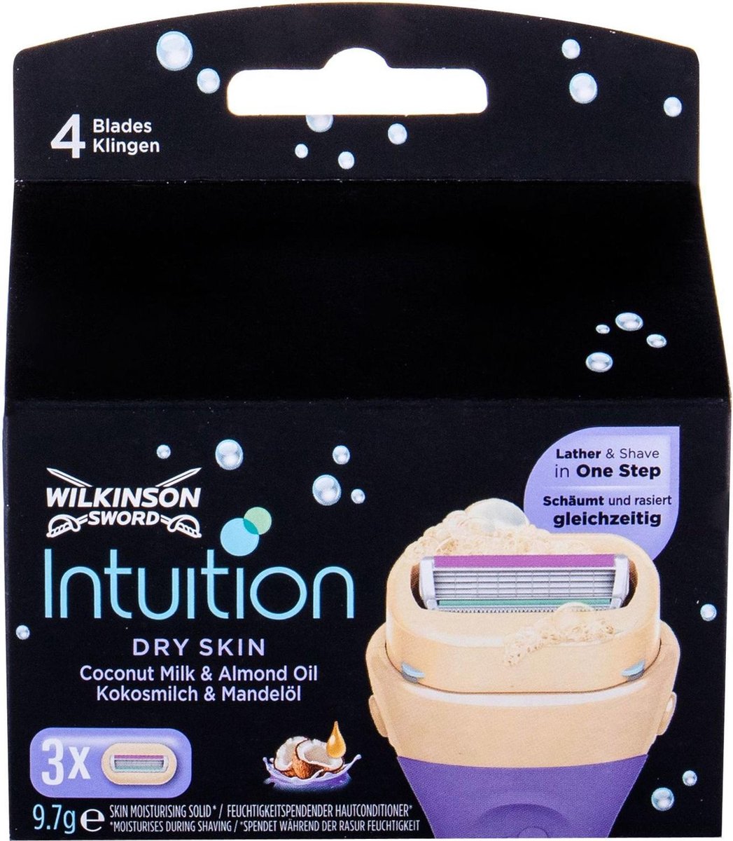 Wilkinson Woman Scheermesjes Intuition Dry Skin 3 stuks