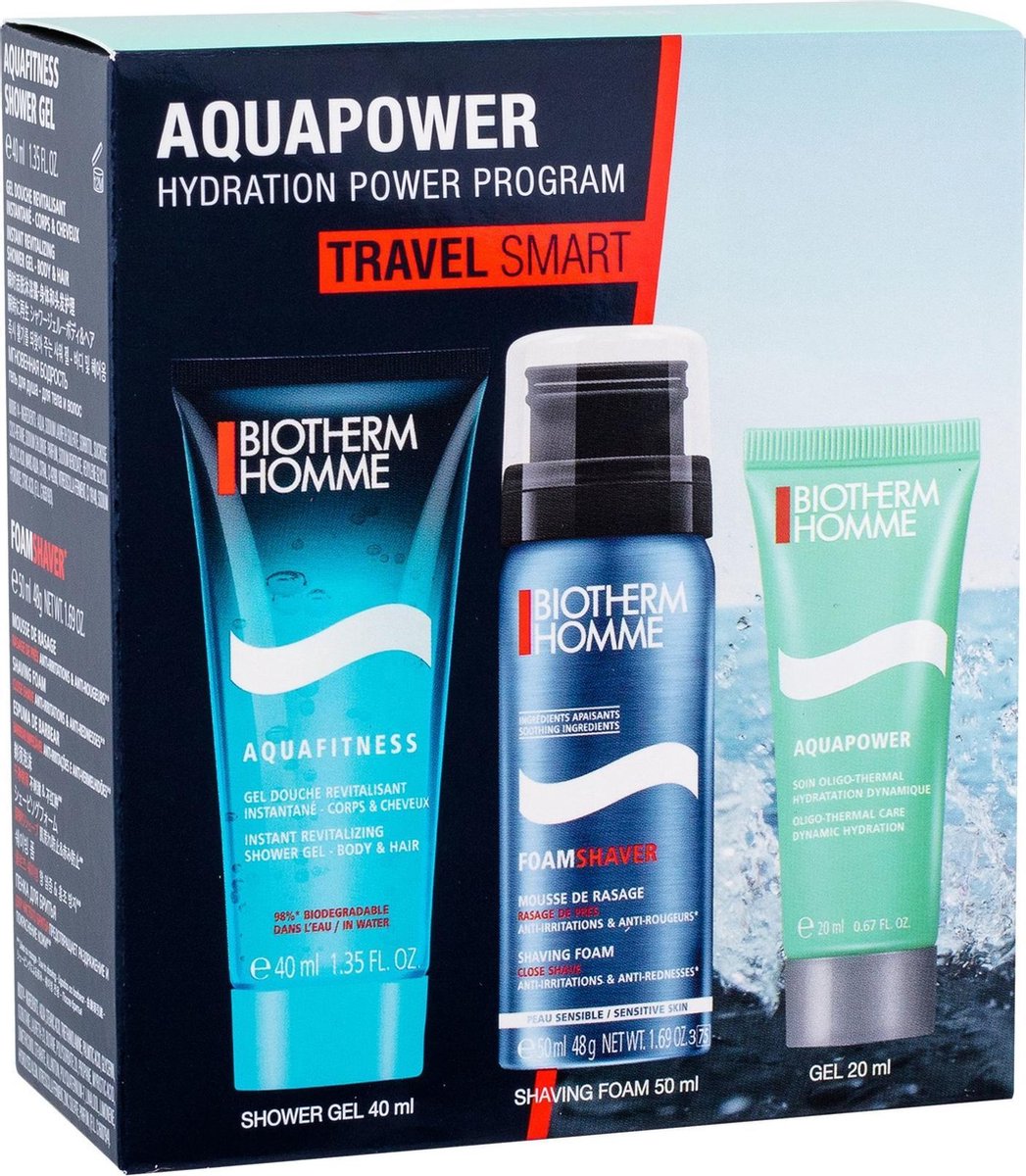 Biotherm - Homme Aquafitness Travel Set - Gift Set