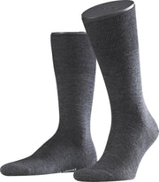 FALKE Airport 14435 Heren Sokken - Asphalt - Maat 41-42