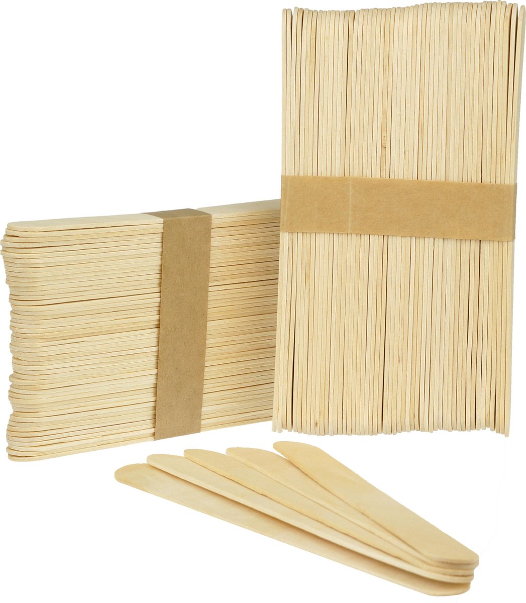 Hars en wax spatels - 100 stuks