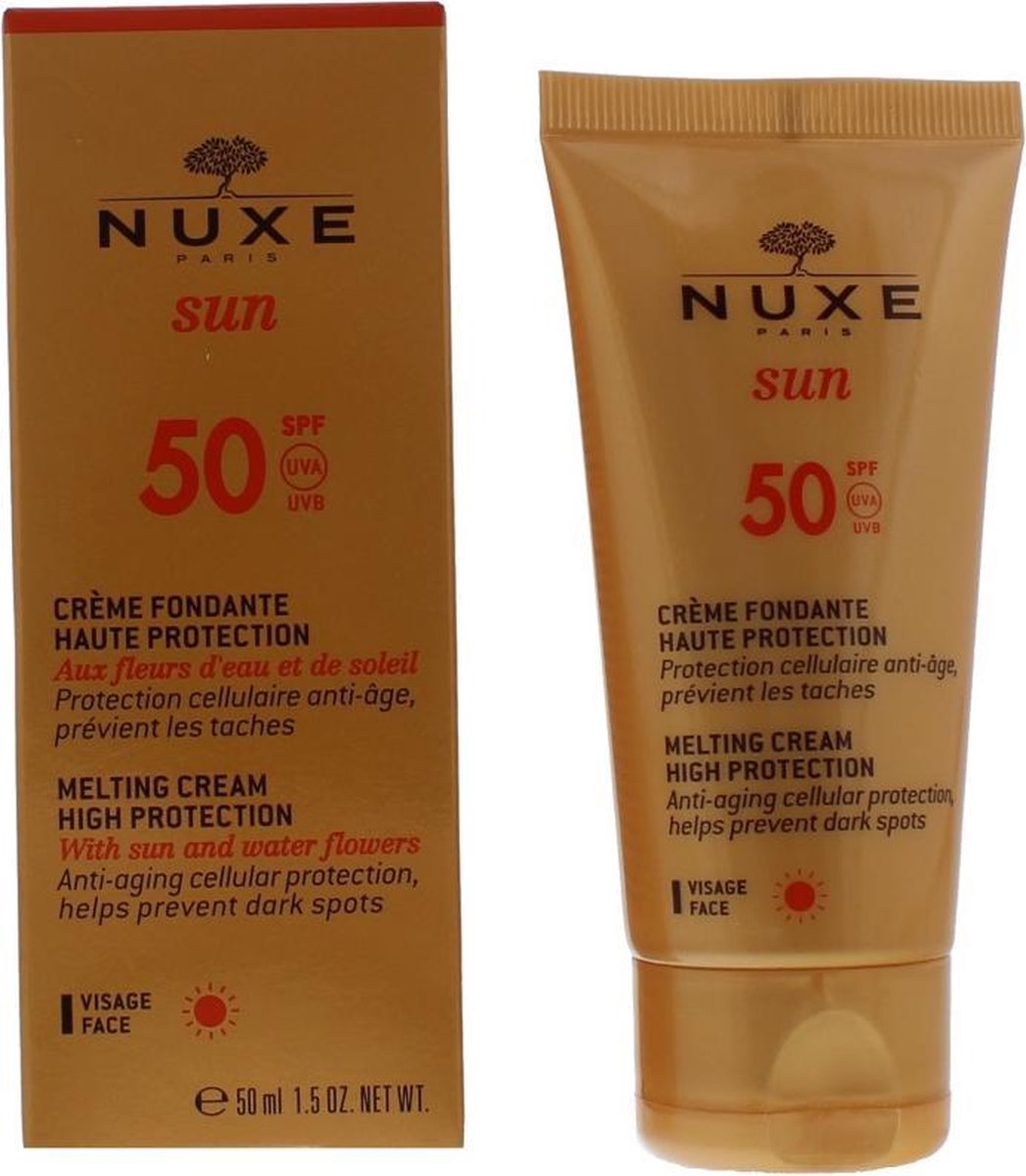 Nuxe Sun Melting Cream High Protection Zonnecrème SPF50 - 50 ml