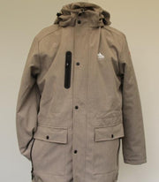 Nordberg heren winterjas Anders softshell taupe - maat M