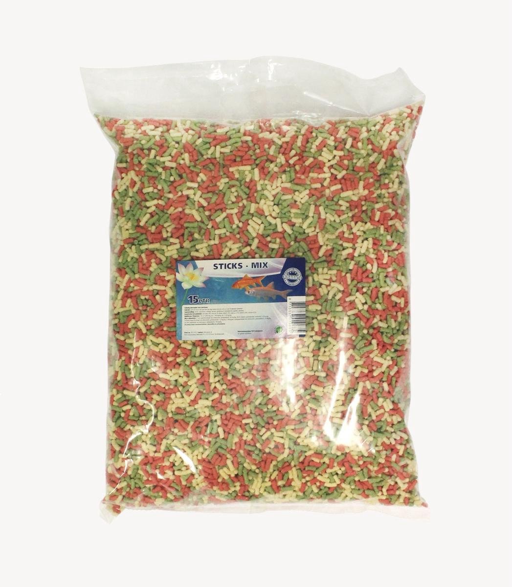 Competition - volledig voer voor siervissen - sticks - 15 liter