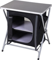 Campingkast Opvouwbaar Met Legplaat En Plank 60 X 45 X 63 Cm