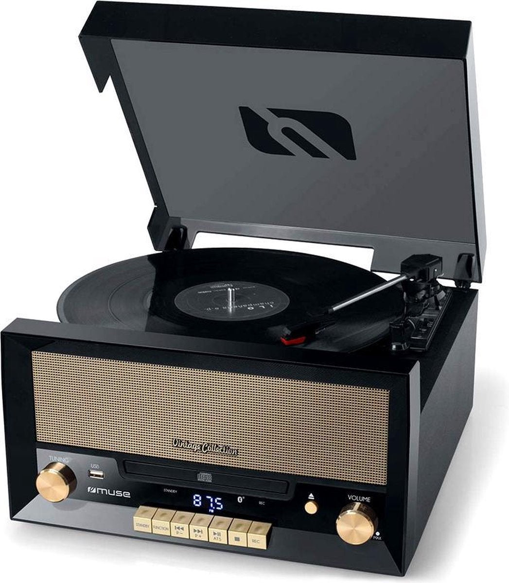 Muse MT-110 B - Platenspeler met MP3 speler