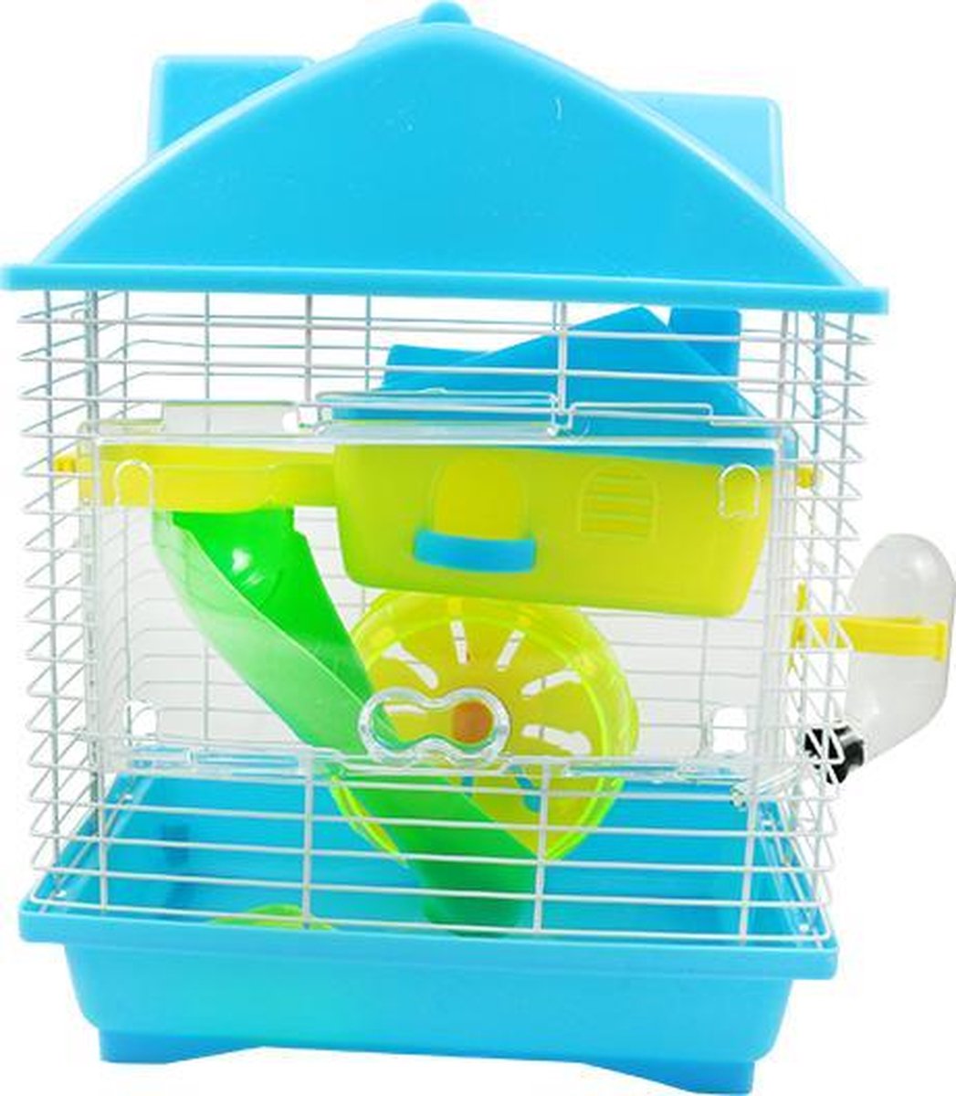 Nobleza 40GXR - Hamsterkooi - blauw - L23 x B17 x H25 cm