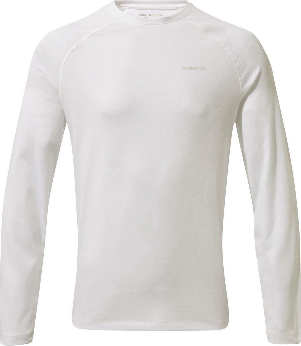 Craghoppers Longsleeve Bayame Ii Heren Polyester Wit Maat Xxl