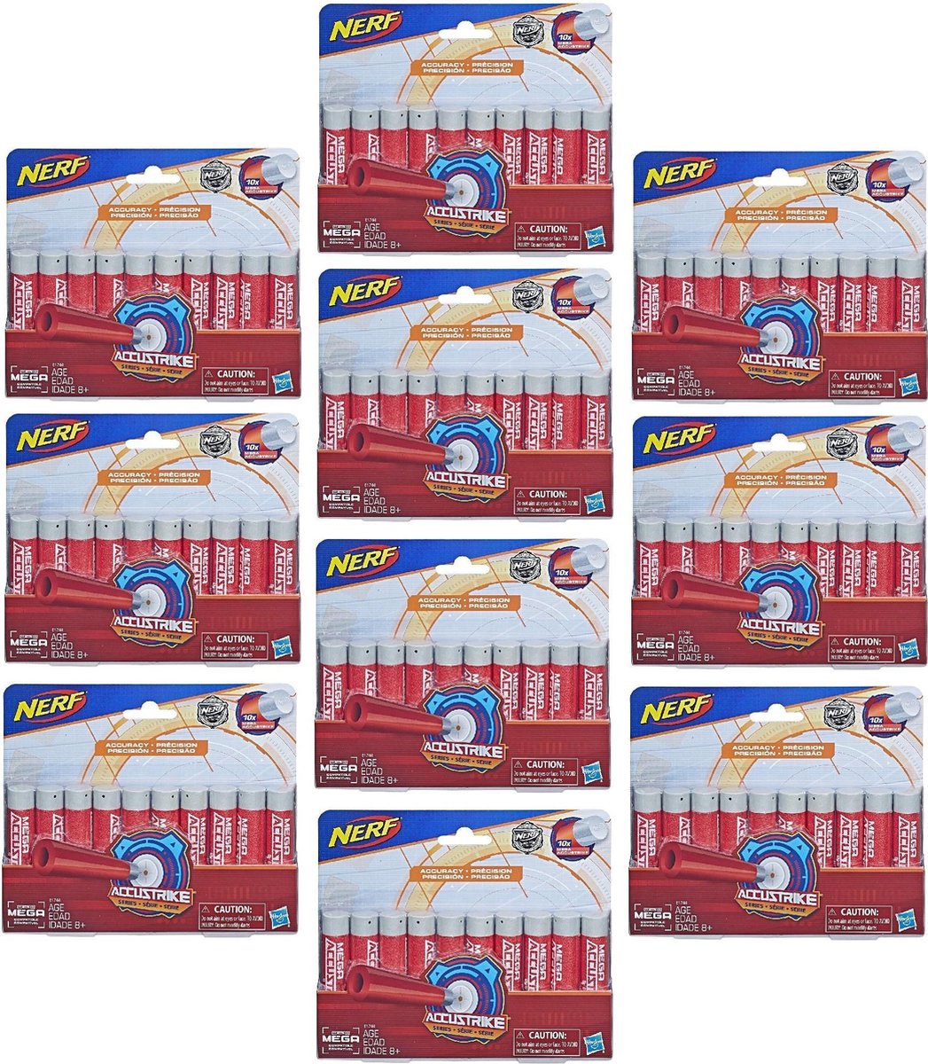 NERF Mega Accustrike Refill - 100 Mega pijlen