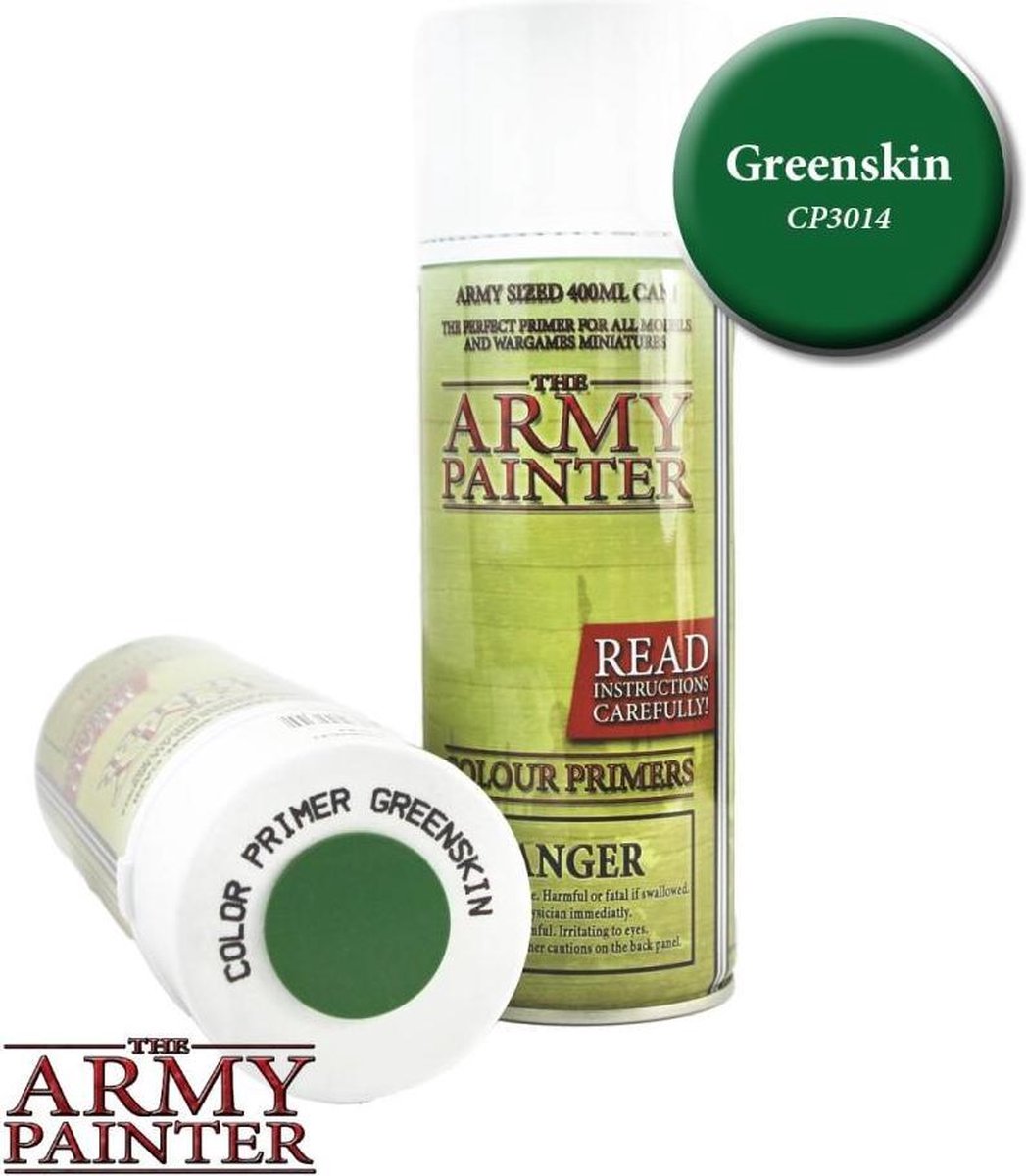 Army Painter Colour Primer - Greenskin (400Ml)