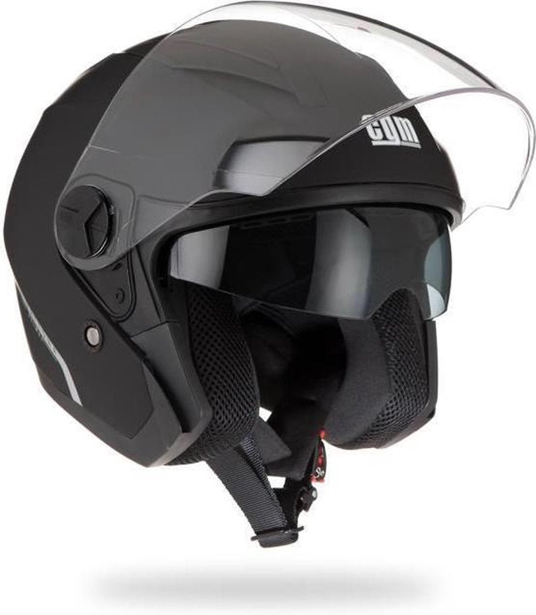 CGM Daytona 130A jethelm mat zwart