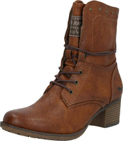 Mustang veterlaarsjes Cognac-38