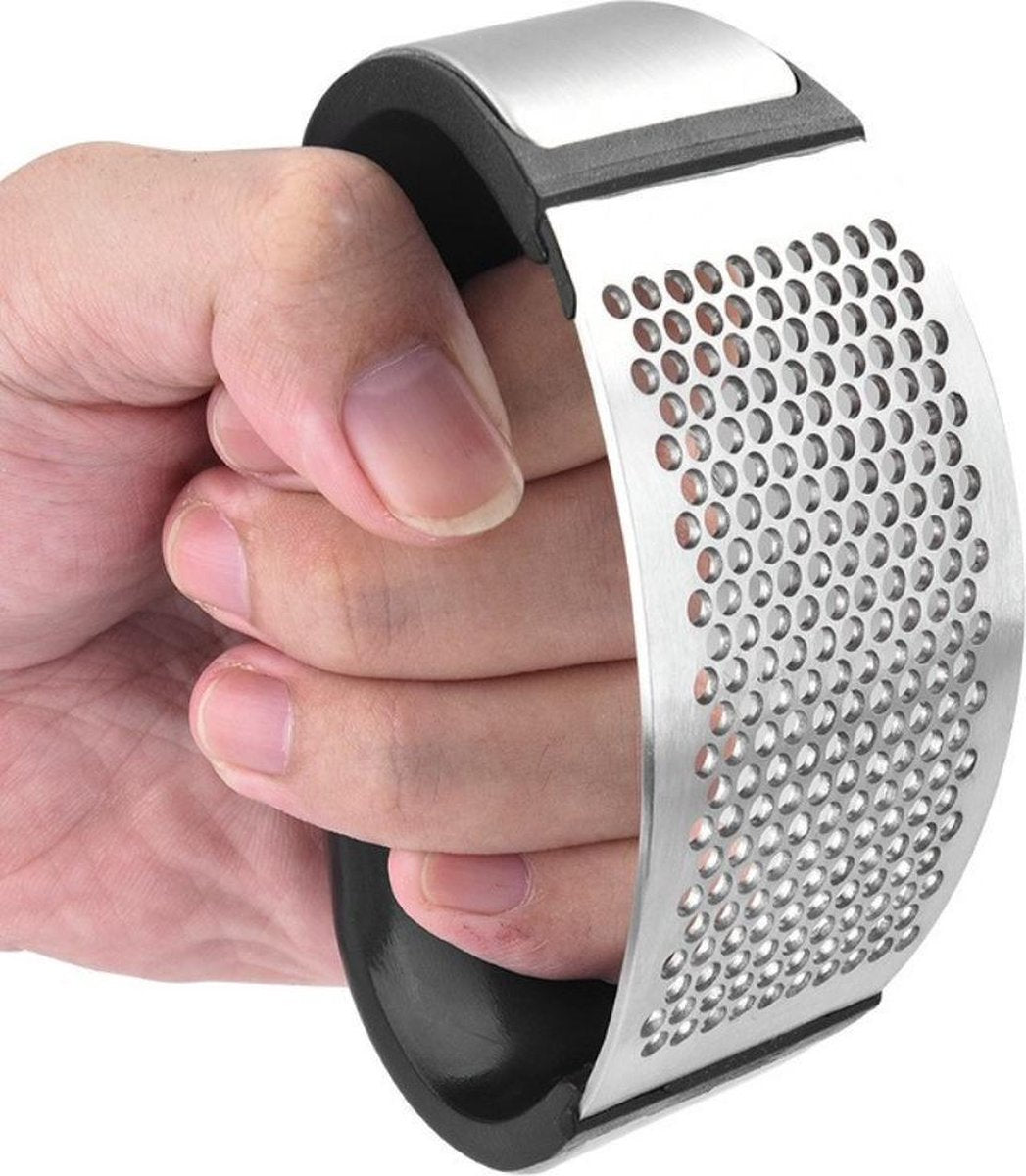 RVS Knoflookpers - Knoflook maler - Knoflook snijder - Knoflook pers