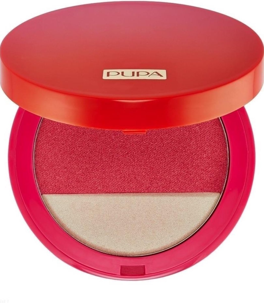 SALE Pupa milano sunset blooming blush&highlighter 001