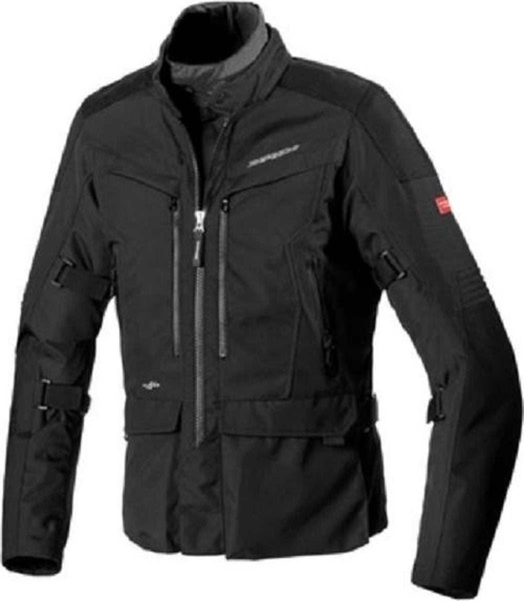 Spidi Voyager 4 Black Textile Motorcycle Jacket 2XL
