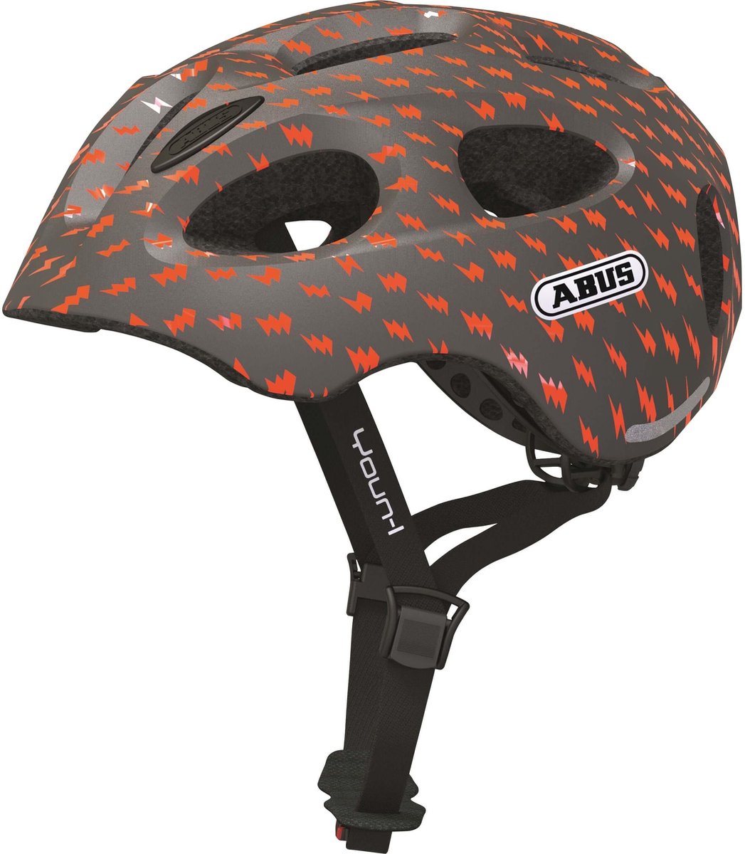 Abus Youn-I Fietshelm - Maat  S (48-54 cm) - greyightning