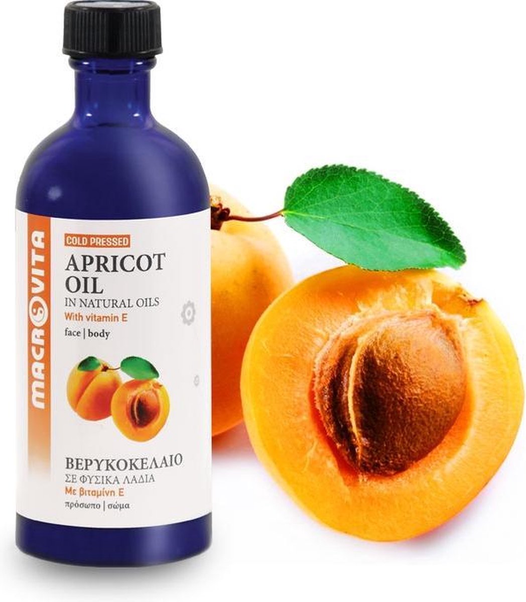 Macrovita Koudgeperste Abrikozenpitolie - Huidolie