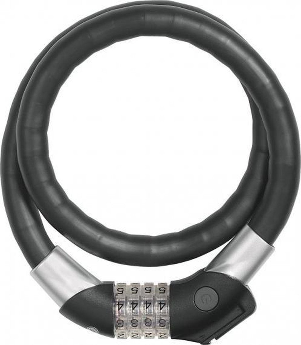 Abus 1450/85 Kabelslot - 85 cm - Zwart