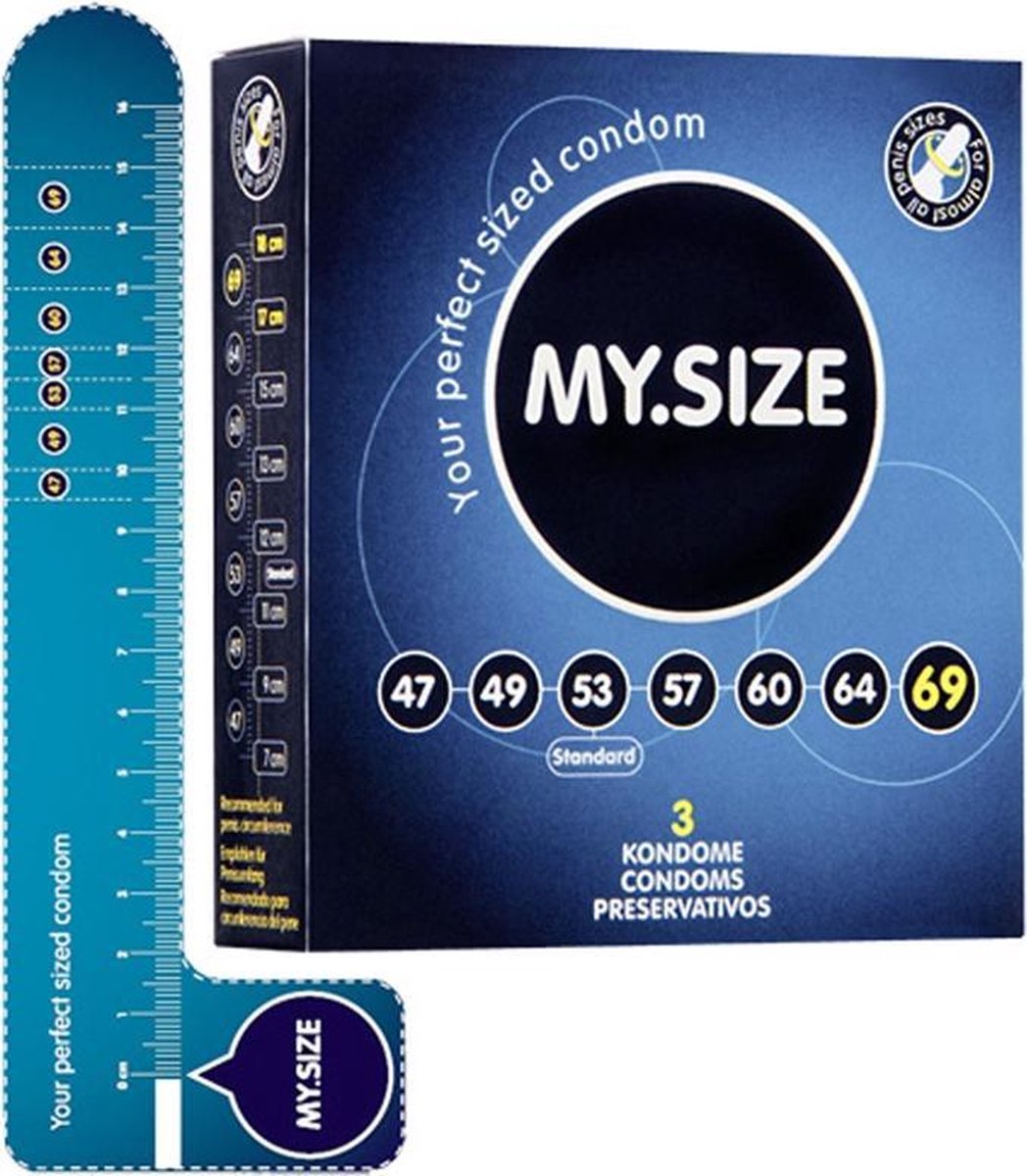 My.Size Condooms maat 69 - 3 stuks