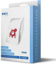 Fevik Stofzuigerzakken geschikt voor Miele FJM 5 stuks - filter