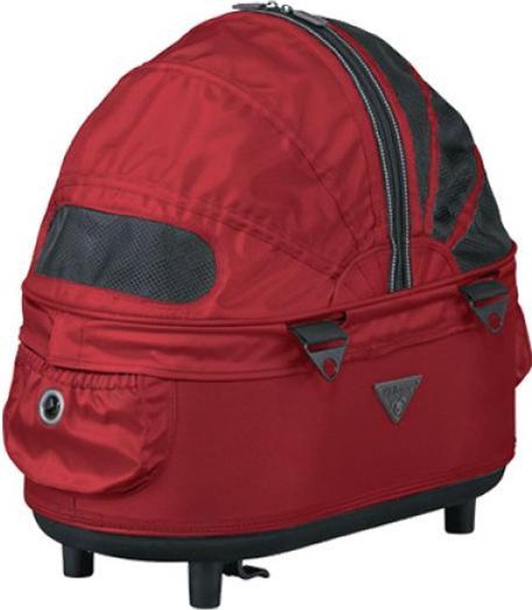 Airbuggy reismand hondenbuggy dome2 sm cot tango rood 53x31x52 cm