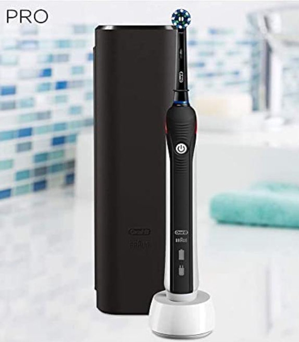 Oral-B PRO 2 2500 black incl. travel case