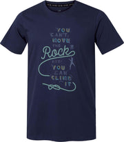 Rafiki T-shirt Rafiki Heren 100% Biologisch Katoen Blauw Maat Xl