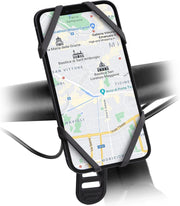 SBS e-go Siliconen telefoonhouder voor fietsen of scooters