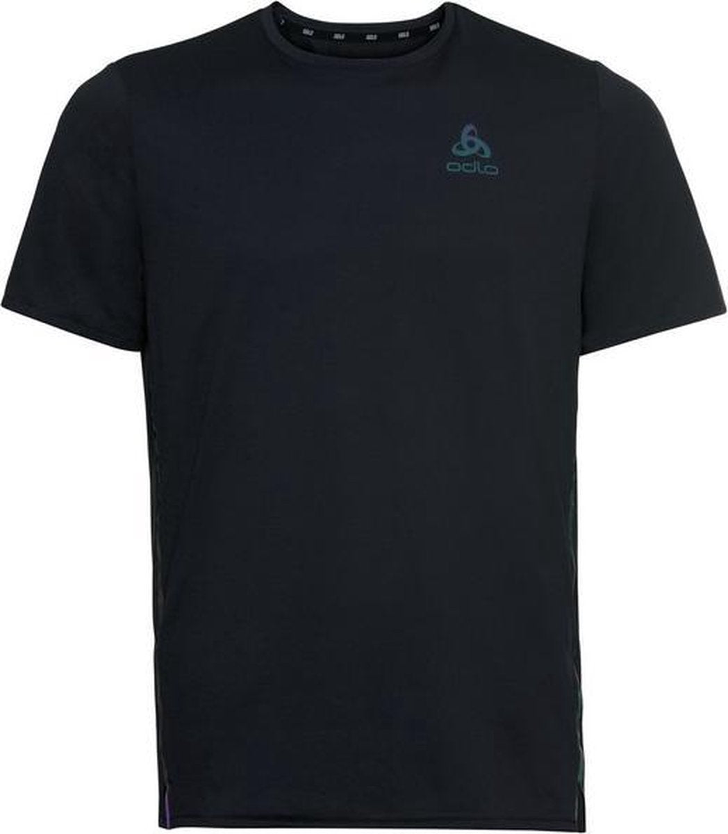 ODLO Zeroweight Crew Neck Shirt Heren - zwart - maat S