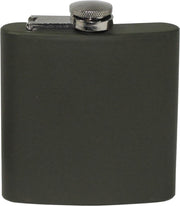 Zakfles/Platvink legergroen/olijf 6 OZ/170 ml