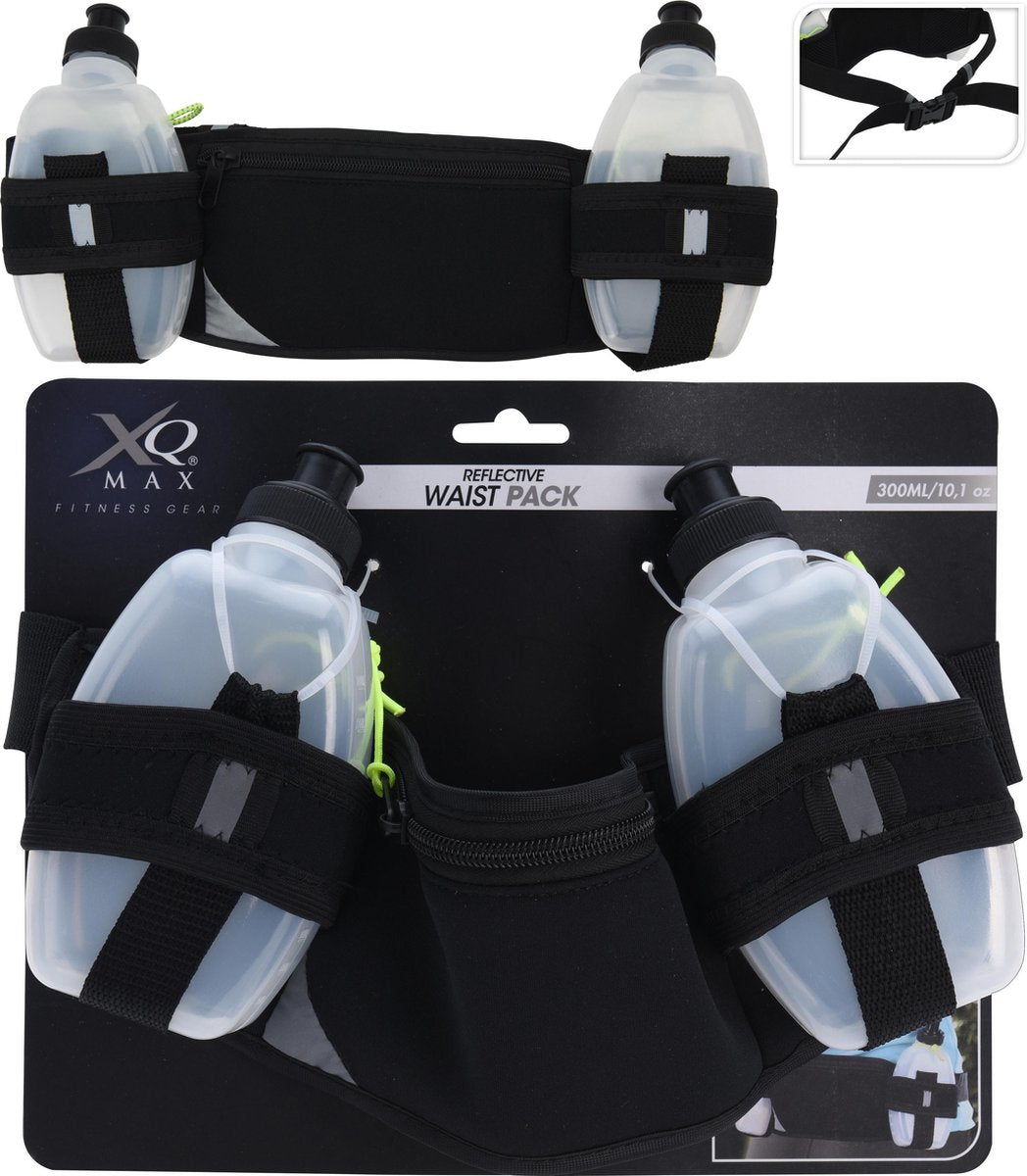 MaxxGarden Heuptas met bidons - tas voor hardlopen incl. 2 bidons