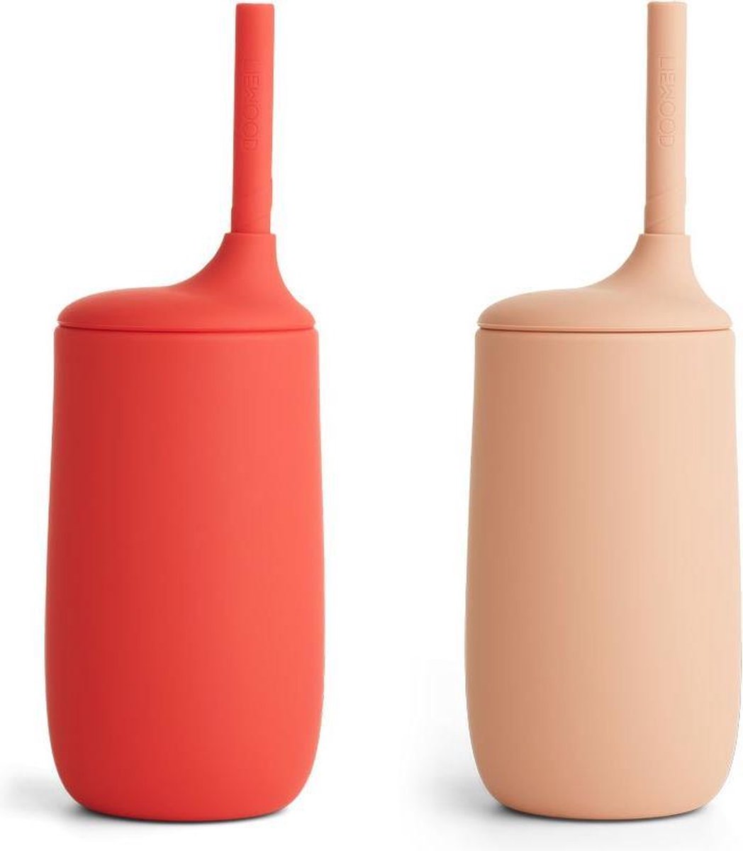 Dylan Cup 2- Set Apple Red/ Tuscany Rose Mix | Liewood