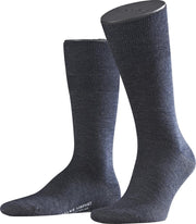 FALKE Airport Heren Sokken - Indigo - Maat 41-42