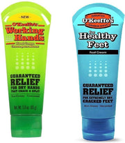 O'Keeffe's Working Hands & Healthy Feet: Hand & Foot Cream tube Set - Twin Pack