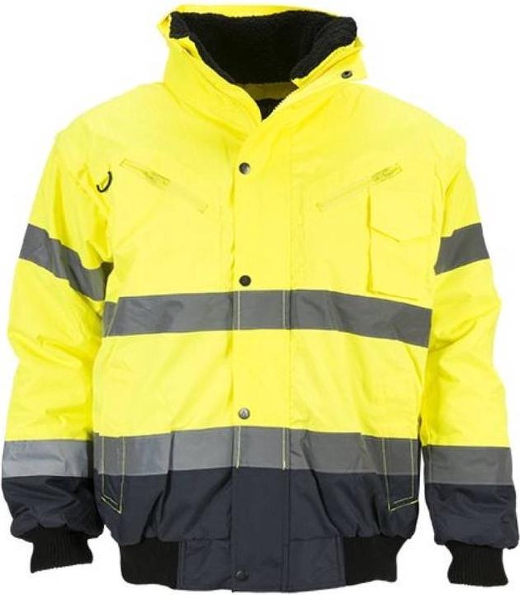 Artelli Bomberjack signalisatie geel/navy maat XXL