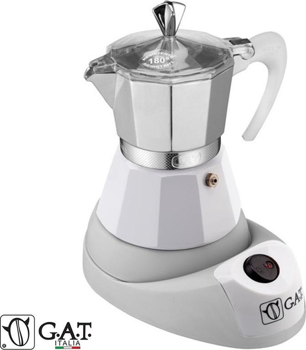 G.A.T. Italia Fanta Wit 6 kops - Elektrische percolator