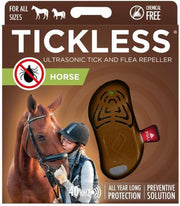 Tickless Teek En Vlo Afweer Voor Paard Bruin