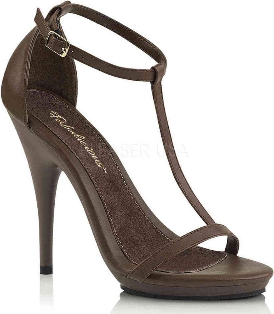 Fabulicious Hoge hakken -37 Shoes- POISE-526 US 7 Bruin