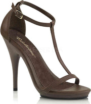Fabulicious Hoge hakken -37 Shoes- POISE-526 US 7 Bruin