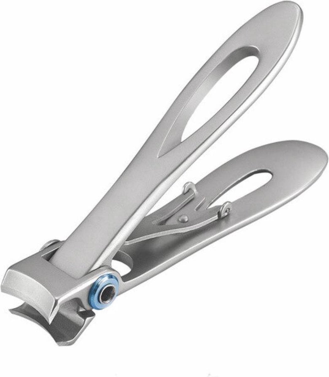 WiseGoods Professionele Nagelknipper - Nageltang - Nagelschaar Teennagels - Nagelschaartje - Kunstnagels - Nail Art - 9 cm - RVS