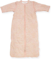 Jollein Baby Slaapzak 110cm Snake - Met Afritsbare Mouw - Pale Pink