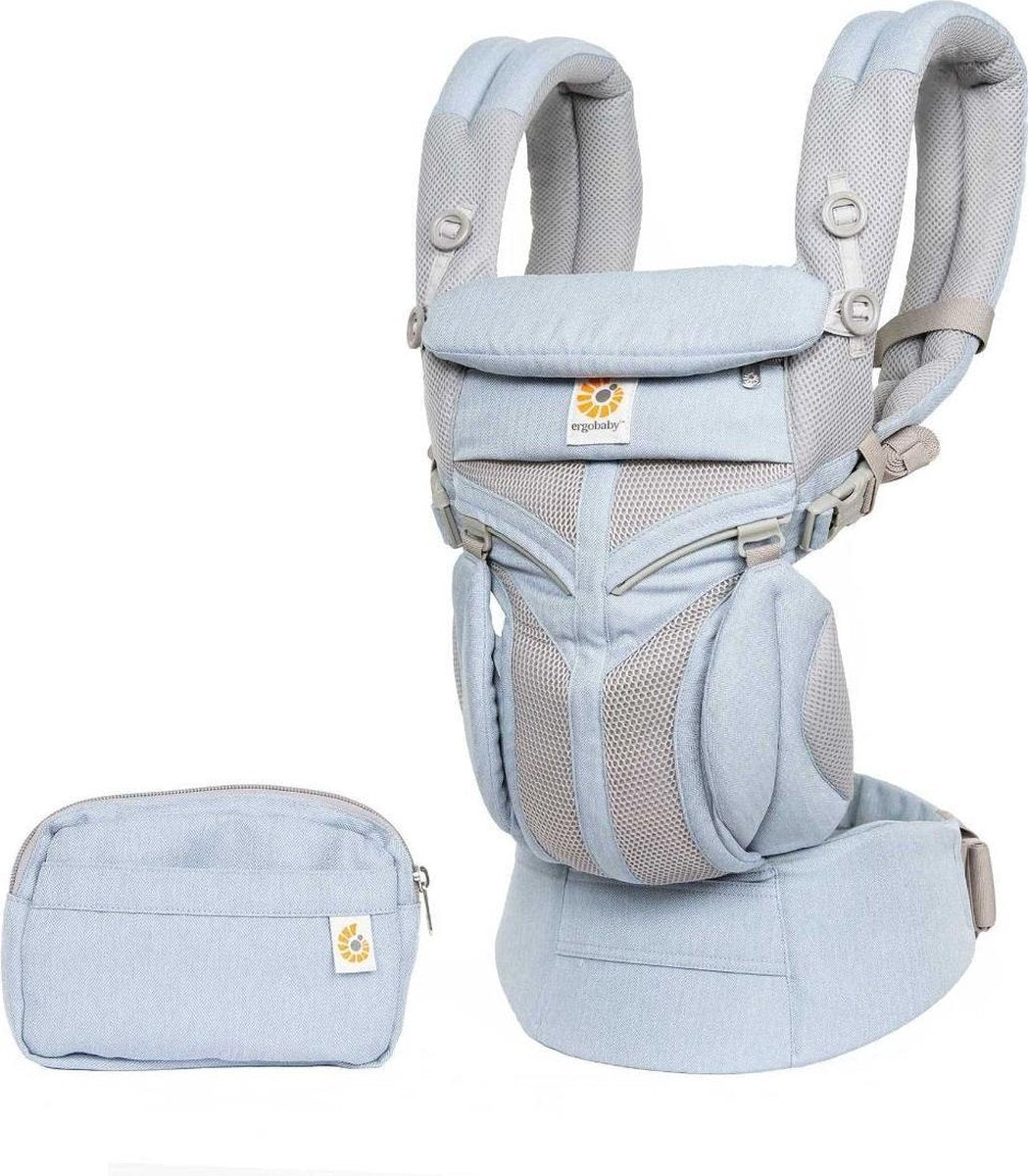 Ergobaby Babydraagzak Omni 360 Cool Air Mesh - Chambray
