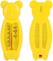 EPIN | Badthermometer | Voor baby's en kinderen | Temperatuurmeter voor in bad | Geel bad beertje