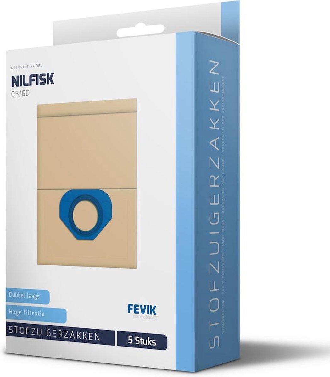 Stofzuigerzakken voor Nilfisk GM80